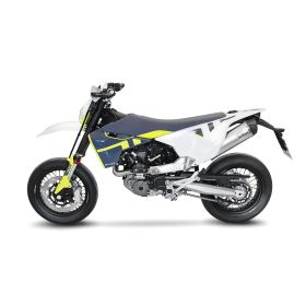 Marmitta completa LeoVince LV One Evo acciaio inox per HUSQVARNA 701 SUPERMOTO