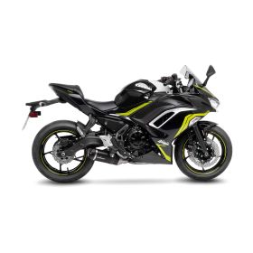 Silencieux complet LeoVince LV One Evo en carbone homologué pour KAWASAKI NINJA 650