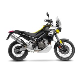 Marmitta slip-on LeoVince LV One Evo acciaio inox omologata per APRILIA TUAREG 660