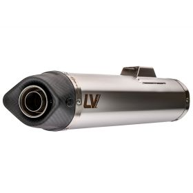 Marmitta slip-on LeoVince LV One Evo acciaio inox per CAN-AM RYKER 900 SPORT/RALLY/ACE