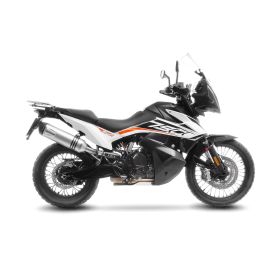 Silencieux d'échappement LeoVince LV One Evo en acier homologué KTM 790 ADVENTURE R