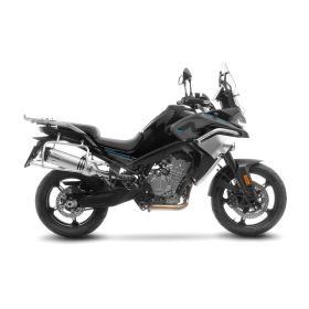 Silencieux slip-on LeoVince LV One Evo en acier inoxydable approuvé pour CF MOTO