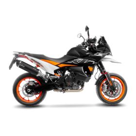 Marmitta slip-on LeoVince LV One Evo nero per KTM 890 SMT