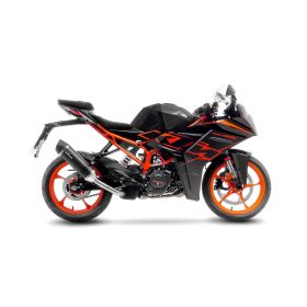 Marmitta slip-on LeoVince LV One Evo carbon omologata per KTM RC 125