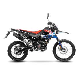 LeoVince LV One Evo Black Slip-On Auspuff für APRILIA RX 125