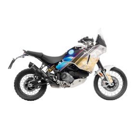 Marmitta slip-on LeoVince LV One Evo nero omologata per DUCATI DESERTX