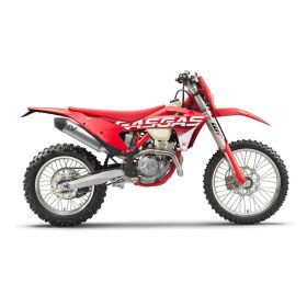 Silencieux Slip-On LeoVince X3 Evo en acier inoxydable pour GAS GAS EC 350 F