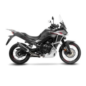 Marmitta slip-on LeoVince LV One Evo carbon omologata per HONDA