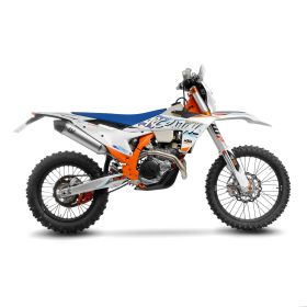 Marmitta slip-on LeoVince X3 Evo acciaio inox per KTM 250 EXC-F