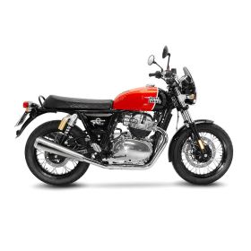 Marmitta slip-on LeoVince Classic Racer acciaio inox per ROYAL ENFIELD