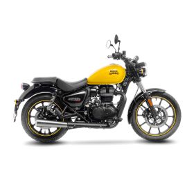 LeoVince Classic Racer Slip-On Exhaust Stainless Steel Approved ROYAL ENFIELD METEOR 350