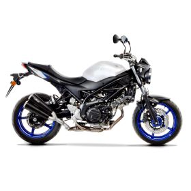 LeoVince GP Duals Slip-on Auspuff Edelstahl Genehmigt für SUZUKI SV 650 X