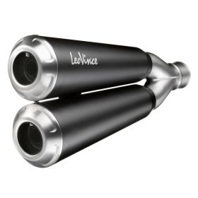 Marmitta completa LeoVince GP Duals acciaio inox omologata per YAMAHA XSR 700