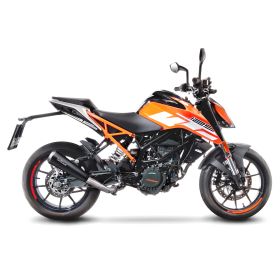 Marmitta slip-on LeoVince GP One acciaio inox omologata per KTM DUKE 125