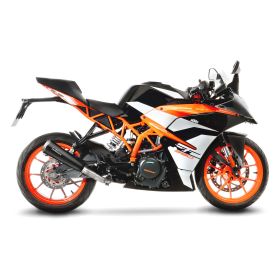 Marmitta slip-on LeoVince GP One acciaio inox omologata per KTM RC 390