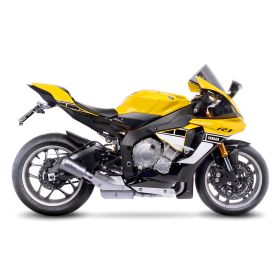 LeoVince LV-10 Slip-On Auspuff Edelstahl für YAMAHA YZFR1M