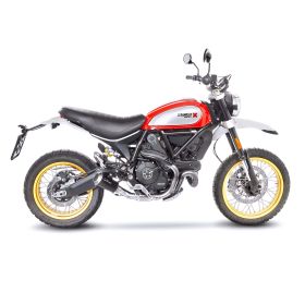 Marmitta slip-on LeoVince LV-10 nero per DUCATI SCRAMBLER 800 DESERT SLED