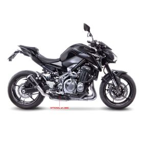 Marmitta slip-on LeoVince LV-10 nero omologata per KAWASAKI Z 900