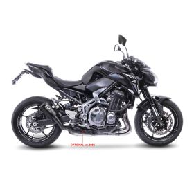 Marmitta slip-on LeoVince LV-10 World Champion nero omologata per KAWASAKI Z 900 A2