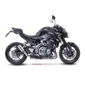 Marmitta slip-on LeoVince LV-10 titanio omologata per KAWASAKI Z 900 A2