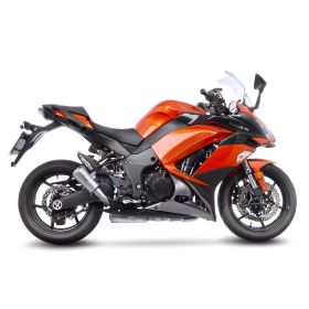 Marmitta slip-on LeoVince LV-10 acciaio inox per KAWASAKI Z 1000 SX