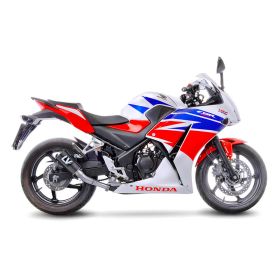 Marmitta slip-on LeoVince LV-10 carbon per HONDA CBR 300 R