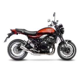 Marmitta slip-on LeoVince LV-10 acciaio inox omologata per KAWASAKI Z 900 RS/CAFE