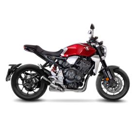 Marmitta slip-on LeoVince LV-10 nero omologata per HONDA CB 1000R