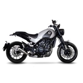 Marmitta slip-on LeoVince LV-10 acciaio inox omologata per BENELLI LEONCINO/TRAIL 500