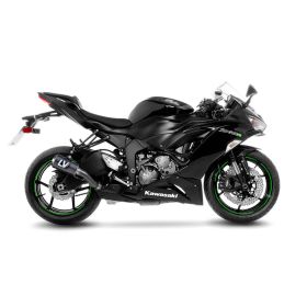 Marmitta slip-on LeoVince LV-10 carbon per KAWASAKI ZX-6R NINJA