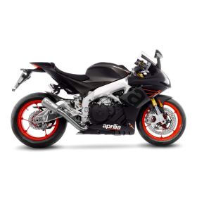 Silencieux Slip-On en Acier Inoxydable LeoVince LV-10 pour APRILIA RSV4 1000 RR