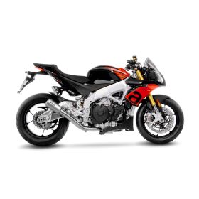 Marmitta slip-on LeoVince LV-10 acciaio inox per APRILIA TUONOV4 1100 FACTORY