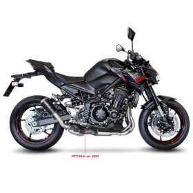 Marmitta slip-on LeoVince LV-10 nero omologata per KAWASAKI Z 900