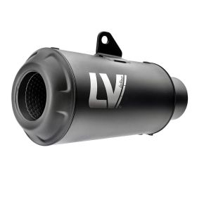 LeoVince LV-10 Schwarz Slip-On Auspuff für HUSQVARNA SVARTPILEN 125