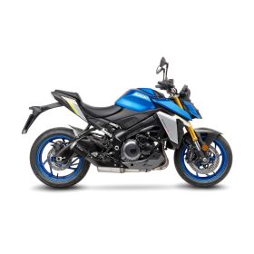 Marmitta slip-on LeoVince LV-10 nero omologata per SUZUKI GSX-S 1000