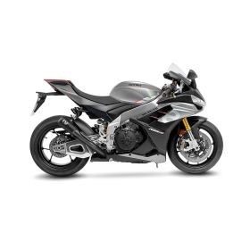 Marmitta slip-on LeoVince LV-10 nero per APRILIA RSV 4 1110 FACTORY