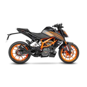 Marmitta slip-on LeoVince LV-10 nero per KTM DUKE 125