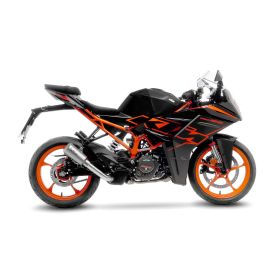 LeoVince LV-10 Slip-On Auspuff Edelstahl für KTM RC 125