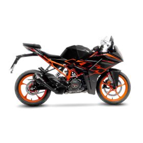 Marmitta slip-on LeoVince LV-10 nero per KTM RC 125