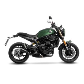 Marmitta slip-on LeoVince LV-10 nero omologata per BENELLI LEONCINO 800