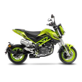 Marmitta slip-on LeoVince LV-10 acciaio inox per BENELLI TNT TORNADO NAKED T 135