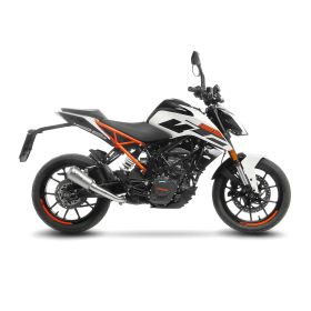 Marmitta slip-on LeoVince LV-10 acciaio inox per KTM DUKE 125