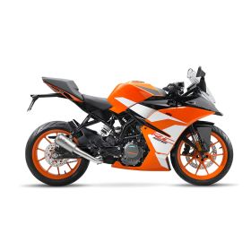 Marmitta slip-on LeoVince LV-10 acciaio inox per KTM RC 125