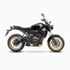 Marmitta completa 2/1 LeoVince LV-10 nero per YAMAHA XSR 700 XTRIBUTE