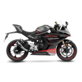 Marmitta slip-on LeoVince LV-10 carbon per CF MOTO 450 SS / 450 SR