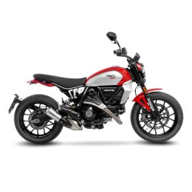 LeoVince LV-10 Slip-On Auspuff Edelstahl Genehmigt für DUCATI