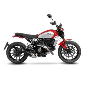 Silencieux d'échappement Slip-On en carbone LeoVince LV-10 approuvé pour DUCATI