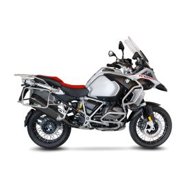 LeoVince LV-12 Black Slip-On Auspuff genehmigt für BMW R 1250 GS