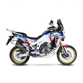 Marmitta slip-on LeoVince LV-12 nero omologata per HONDA