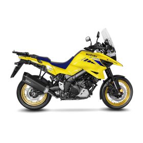Marmitta slip-on LeoVince LV-12 nero omologata per SUZUKI V-STROM 1050 ABS/XT
